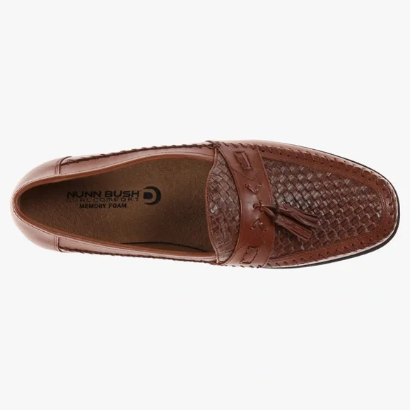 Nunn Bush Men's Strafford Woven Moc Toe Loafer - Picture 3 of 3